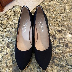 Viscata Barcelona Wedges color black size 8
